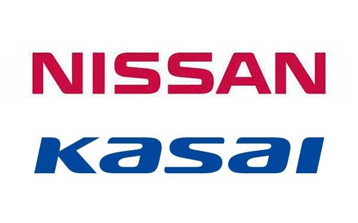 日産＋河西工業・ロゴ