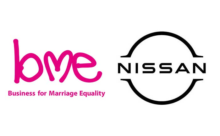 日産＋Business for Marriage Equality・ロゴ