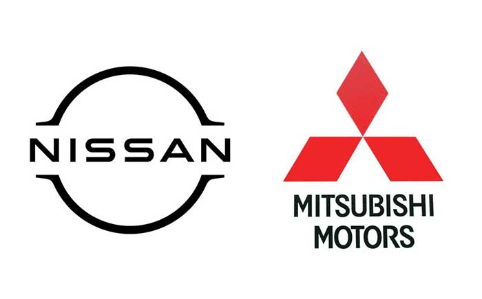 日産＋三菱自動車・ロゴ