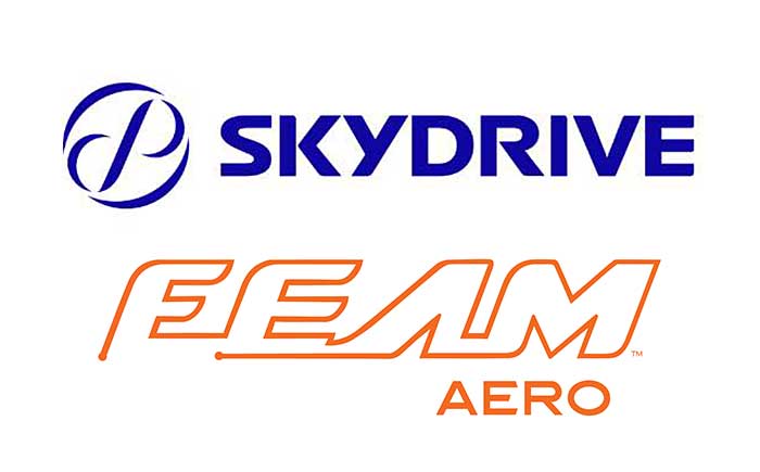 SkyDrive（スカイドライブ）＋FEAM Aero・ロゴ