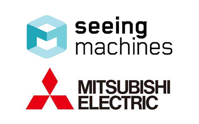 Seeing Machines＋三菱電機モビリティ・ロゴ